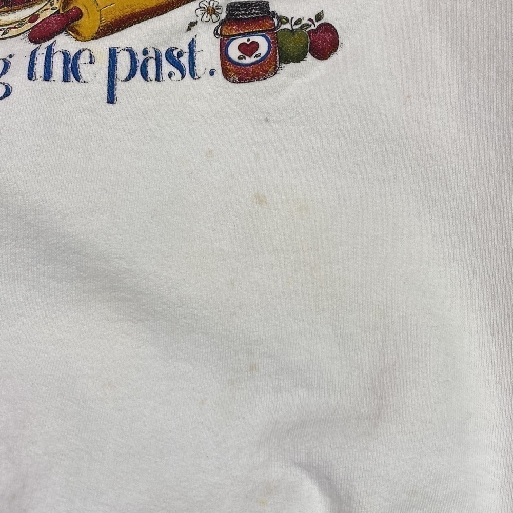 Vintage Fruit Of The Loom Pure Country Cottage Core Crew Sweatshirt XXL - Picture 6 of 8